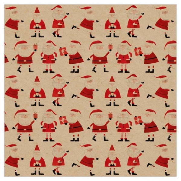 Servetėlės Christmas Tiny Santa Organic