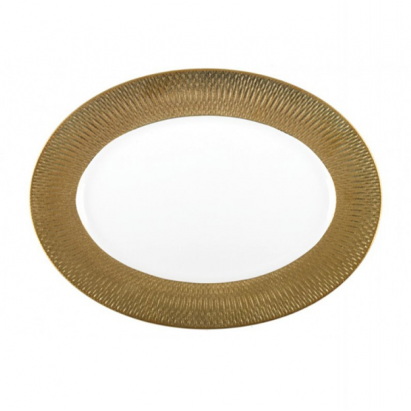 Ovali lėkštė Gold Princess