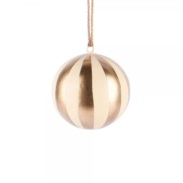 Didelis eglutės žaislas Gold Cream 8 cm