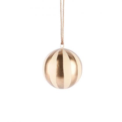 Mažas eglutės žaislas Gold Cream 5 cm
