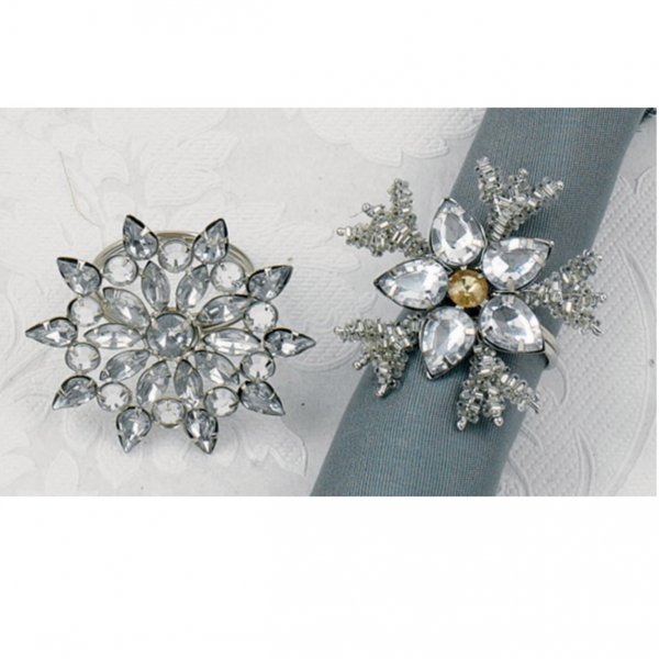 Servetėlių žiedas Snowflake