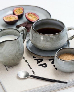 Puodelis Amera Cup Grey
