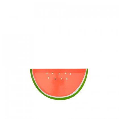 Lėkštės šventei Watermelon (8 vnt.)