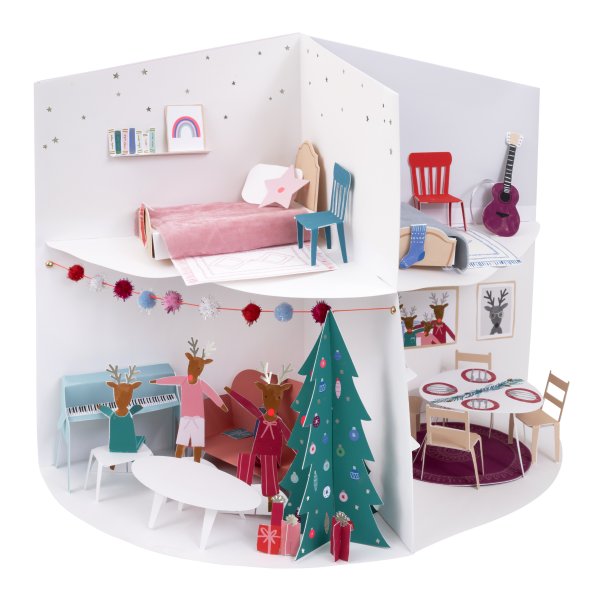 Advento kalendorius HOUSE PAPER CRAFT