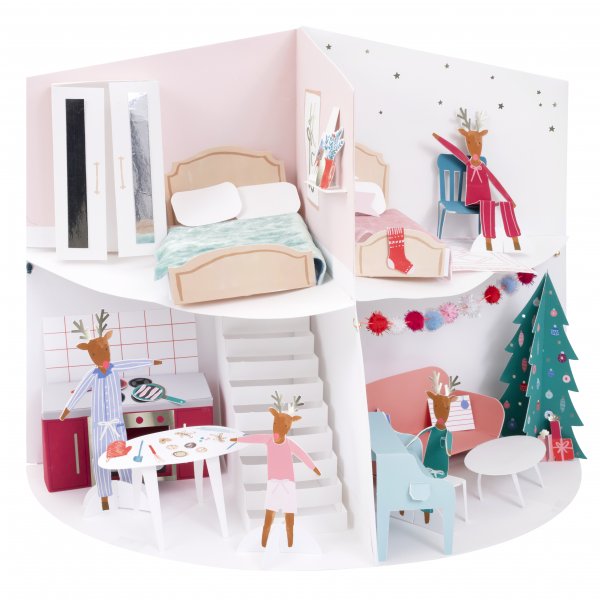 Advento kalendorius HOUSE PAPER CRAFT