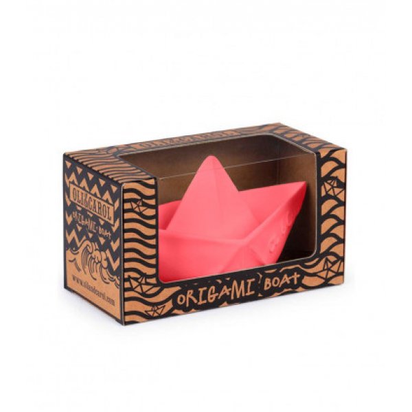 Vandens žaislas Origami Boat Pink