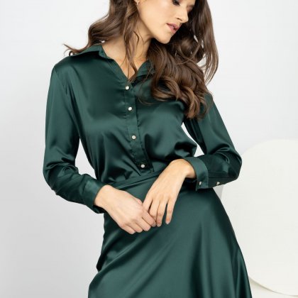 Marškiniai Michele Dark Emerald